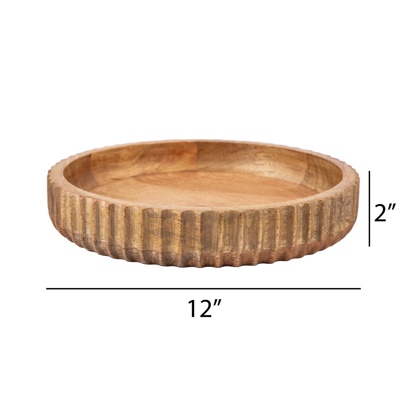 Timber Trust Mango Wood Wooden Serving Bowl