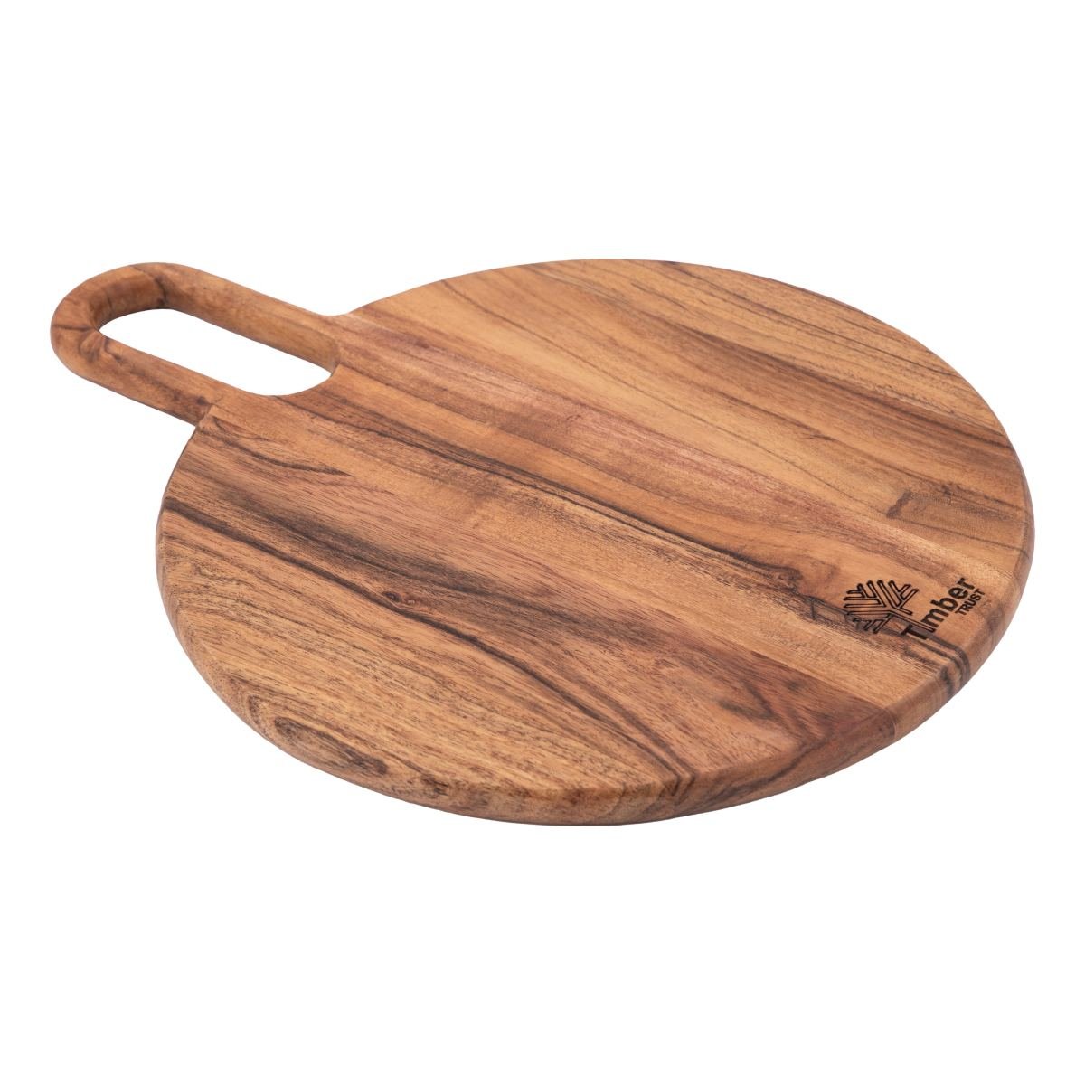Timber Trust Round Acacia Wood Chopping Board